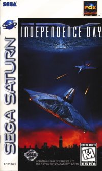 Independence Day Sega Saturn US box art
